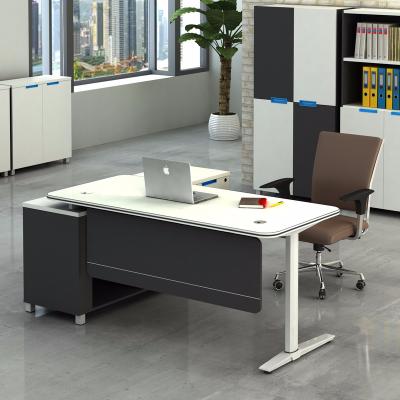 China Hot Sale Modern Melamine Modern Executive Desk For Office for sale