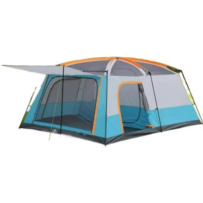 China Diagonal Bracing Type Camping one room, one living room, wind-proof, rain-proof and sun-proof tent for the whole family. for sale