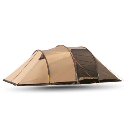 China Camouflage/Field Game Outdoor large space one-bedroom camping tunnel tent for sale