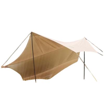 China Extended Type Super large canopy outdoor sunscreen waterproof ultralight camping tent for sale