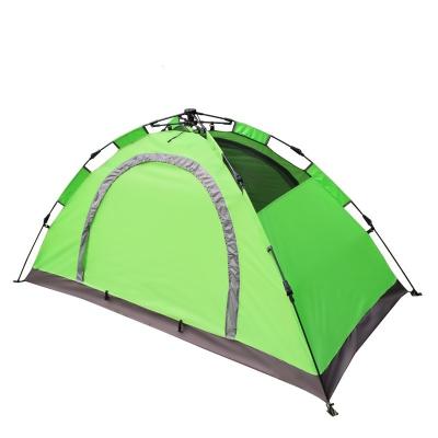 China Camouflage/Field Game Double layer explosion-proof rain single person automatic quick opening fishing tent for sale