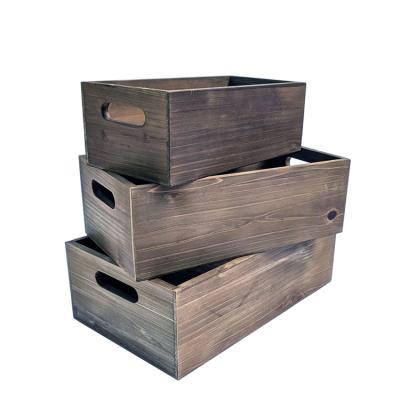 China Europe sale special offer creative design small box reliable wooden crate for sale