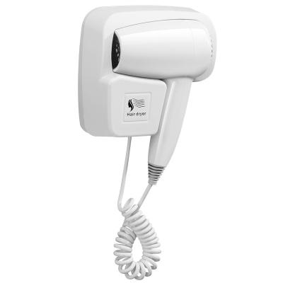 China Other Wall Mounted Hotel ABS Plastic Electric Hair Dryer Hair Dryer With Shaver Plug for sale