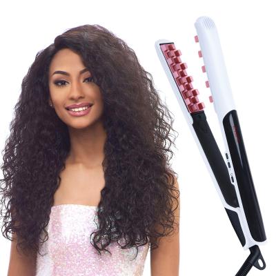 China Best Safety Professional Ceramic Flat Irons LCD Flat Iron Hair Straightener Hair Stable; uh tools for sale