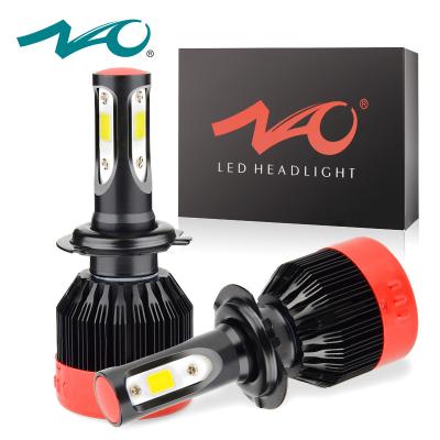 China 3side 360 ​​Degree NAO High Power H4 H7 H11 H1 3 Sides Car Led Headlight for sale