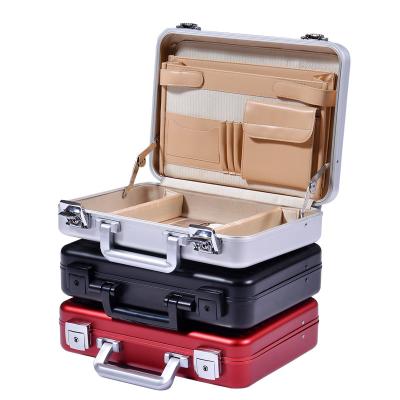 China High Quality Full Magnesium Aluminum Suitcase Dustproof Waterproof Shockproof Metal Suitcase for sale