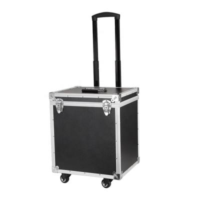 China Aluminum Pilot Magic Trolley Factory Flight Case Dustproof Waterproof Beauty Case With Drawer for sale