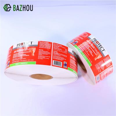 China Waterproof Acrylic Adhesive Sticker Glue Label Hologram Self Adhesive Sticker Paper for sale