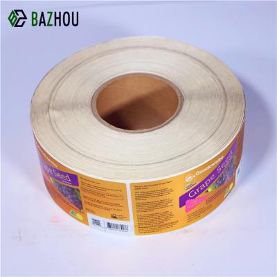 China Custom Printing Adhesive Tag Labels Partial PVC Adhesive Label Self Adhesive Sticker Waterproof for sale