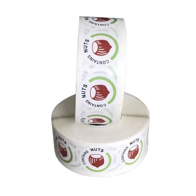 China Customized Coated Paper House Made Sticker Label Rolling Sealing Packaging Matte Colorful Printed for sale