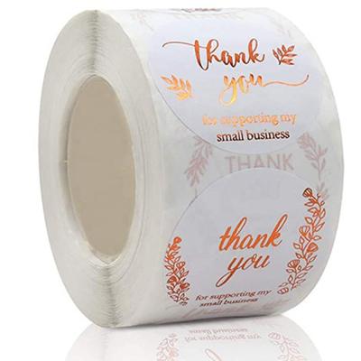 China Custom Muffin Round Labels Thank You Sticker Wrapping Paper Candy Flower Garland Gift Box Cupcake Packaging Wedding for sale