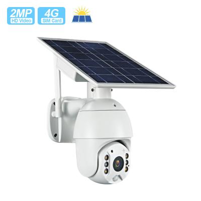 China 2MP Dome 2MP Solar Powered Security Wireless Battery Wireless Cameras Vandal Proof Wifi 4G CCTV IP 1080p Outdoor Camera for sale