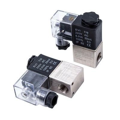 China High Quality Hotels 2V025-06 2V025-08 2 Way 12VDC Pneumatic Solenoid Valve for sale