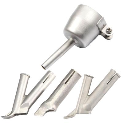 China Universal welding nozzle for 3mm/4mm/5mm welding rods 4 Pcs. Quick welding tips for thermal plastic gun 5mm hot air pvc welding stianless steel Y type 5mm/8mm for sale