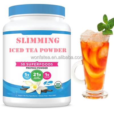 China Slim Ice Organic Detox Slimming Tea , Slimming Tea Shake for sale