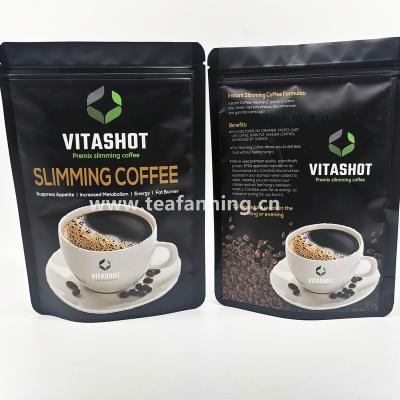 China Caffeinated Slimming Flavor Instant Coffee , Fruit Flavor Slimming Instant Coffee for sale