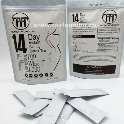 China Instant Tea Bags Slimming Tea Shake , Skinny Instant Tea Shake With Private Label for sale