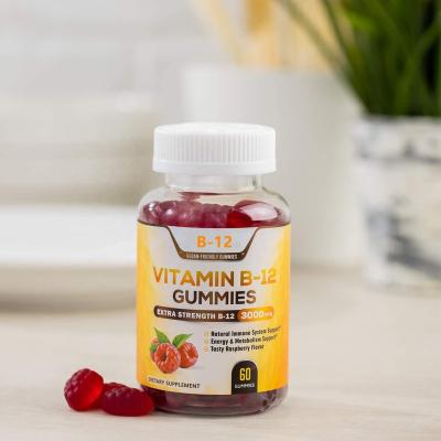 China Private Label Vitamin B12 Multivitamin Gummies Daily Gummy Adult Pectin Sugar Free for sale