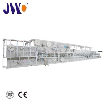 China Factory Full Servo Panty Lining Machine Panty Liners For Women Machine Panty Lining Making Machine for sale