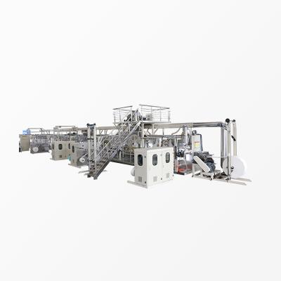 China Other High Speed ​​Disposable Puppy Pad Making Machine Full Servo Control for sale