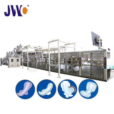 China Garment Shop Soft Tissue Paper Sanitary Napkin Making Machine for sale