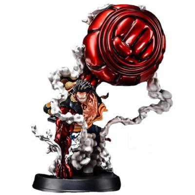 China One Piece Speed ​​Monkey D. Luffy PVC Anime Character Cartoon Model Toy Fourth GK Action Figure Toy 25cm Cartoon For Collection for sale