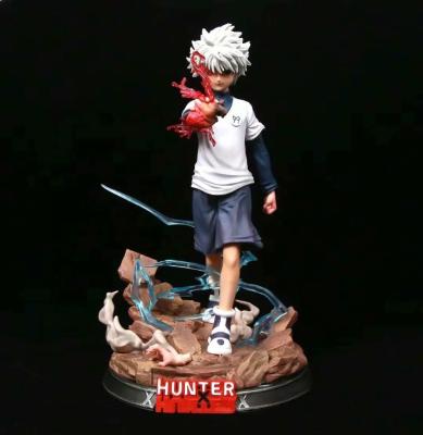 China Model Toys Nigerian Government Collection Model Toys Anime Statue Hunter X Killua Zoldyck BOM PVC GK Action Figure Killua Zoldyck for sale