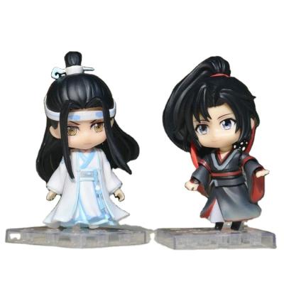 China Toy Cartoon Character Wei Wuxian Q Version PVC Design Cute Doll Collection Mold Cute Toy Doll for sale