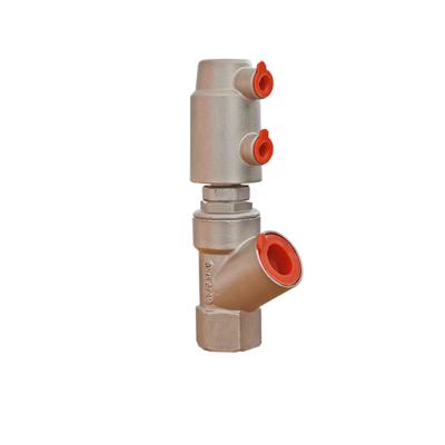 China Direct Leak Prevention General Weifang Guanyu Drip Filling Valve Vertical Angle Seat Valve for sale