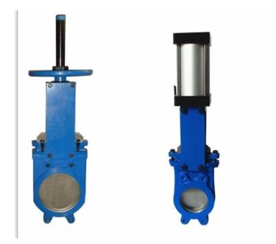 China General gate valve with pneumatic actuator wafer type rising stem gate valve for sale