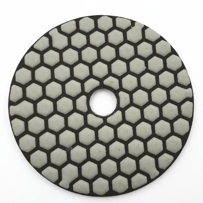 China Dry Abrasives Stone Glass Or Wet Use Granite Marble 4 Inch 100mm Floor Diamond Transition Buffing Pads Polishig Cleaner 100mm/115mm/125mm/180mm/230mm for sale