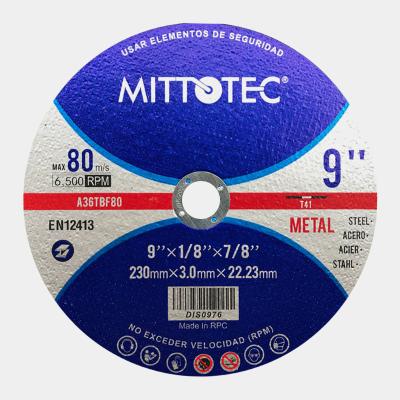 China Metal cutting wheel 9