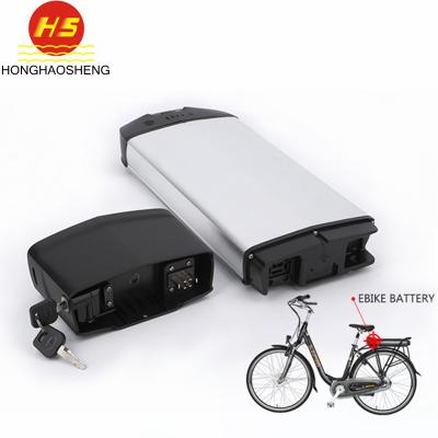 China Ebike Back Up Case 18650 10s4p 37v 10ah High Quality Rechargeable Rear E-Bike Battery for sale