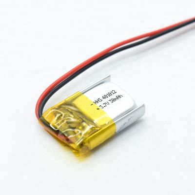 China Consumer Electronics 3.7v 401012 Lithium 30mAh Polymer Battery For Headphone for sale