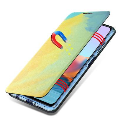 China Anti-drop For Xiaomi MI 10 10T Pro Lite Flip Wallet PU Leather Phone Case For Redmi Note 10 9 8 8T 7 6 pro 9A 9C 8A Case Cover for sale