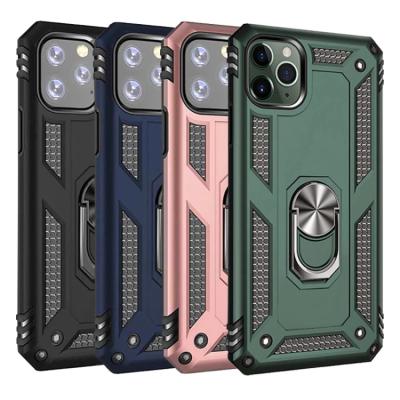 China Unique For Huawei P40 P30 Pro Lite Mate 40 30 Anti-Knock Phone Case For Huawei Y5P Y6P 3in1 Shockproof TPU+PC With Ring Backing Cover for sale