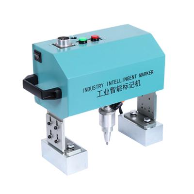 China 40*150mm Portable Steel Pin Dot Point Pin Nameplate Marking Machine Pneumatic Metal Wine QR Code Number Marking Machine for sale