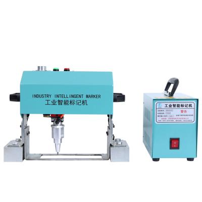 China 40*150mm Industrial Rotary Desktop Dot Peen Pin Pneumatic Marking Machine for sale