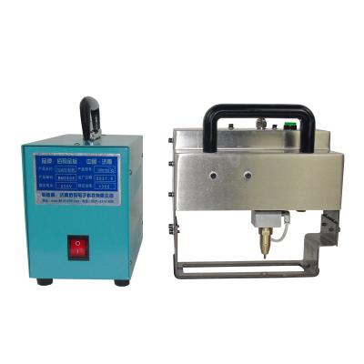 China 30*130mm Deep Metal Engraving Dot Marking Machine With Pneumatic Air for sale