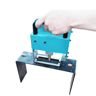 China 30*80mm Portable Electric Wine Number Steel Pneumatic Point Breakdown Marking Machine for sale