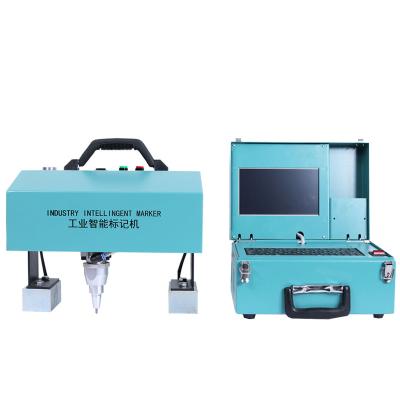 China 90*160mm Portable CM90160 Dot Marking Machine Electric For VIN Code Metal Dot Peen Listing Machine Plotter Printer Coding Machine for sale