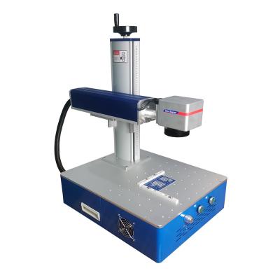 China Laser marking portable mini fiber laser marker 20W 30W 50W laser marking machine qr code laser marking engraving machine for sale