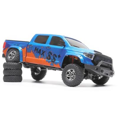 China RC Hobby 1/32 RC Pickup Car Off Road Rock Crawler Unpainted Unassembled Car DIY Kit Orlandoo Hunter OH32P02 Without Electronic Components for sale