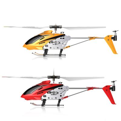 China RC Hobby Flight Toys 3.5CH Remote Control Mini RC Helicopter S107H 2.4G Mini Drone For Children Gifts for sale