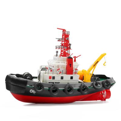 China Super Detailed Henglong 3810 Model Tug Boats Harbor Hobby RC Boat and Ship Tugboats RTR Boat Rescue for sale