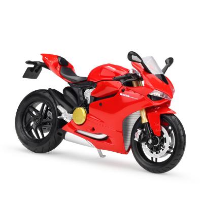 China 1:12 Scale Toy DUCAT Panigale Panigale Diecast 1199 Motorcycle Racing Motor Bicycle Collectible Motorcycle Diecast for sale