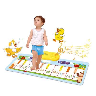 China Gift Covering Electronic Musical Toy Dance Mat Educational Toy Instrument Toy Amazon Cheap Music Piano Mat Keyboard Play Mat Portable for sale