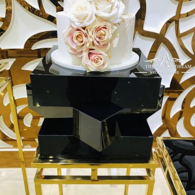 China Aisle Stands Acrylic Boxes AS-AC026 For Cake Table Stand For Wedding Decoration From A Dream Wedding Store for sale