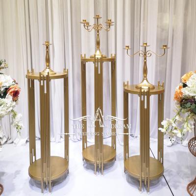 China Aisle Stands New Design Wedding Flower Racks Set Unique Aisle Racks For Wedding Decoration A Dream Wedding Store for sale