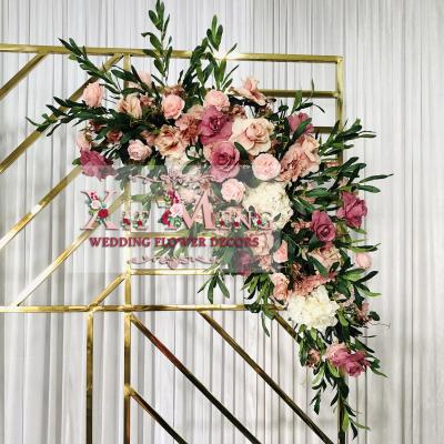 China Wedding Flower TAD-FL-AR015-B Event Flower Arrangement For XieMeng Wedding Flowers Party Decor Rose Flower Arrangement for sale